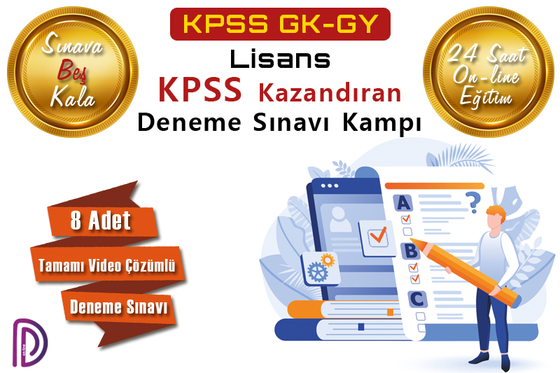 KPSS GY-GK | Lisans | Deneme Sınavı Kampı
