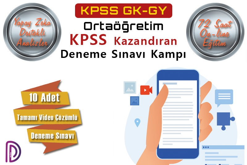 KPSS GY-GK | Ortaöğretim | Deneme Sınavı Kampı